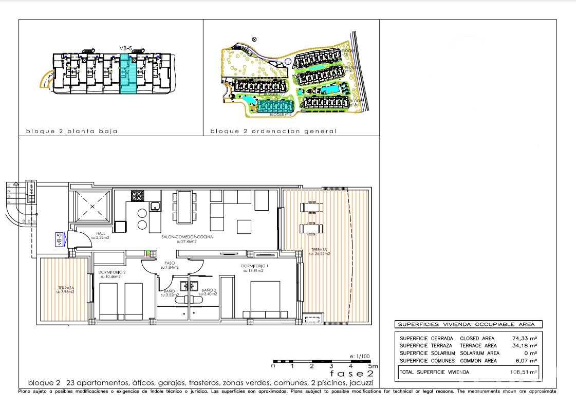 Furnished Apartments for Sale in Orihuela, Costa Blanca, Spain - 122605