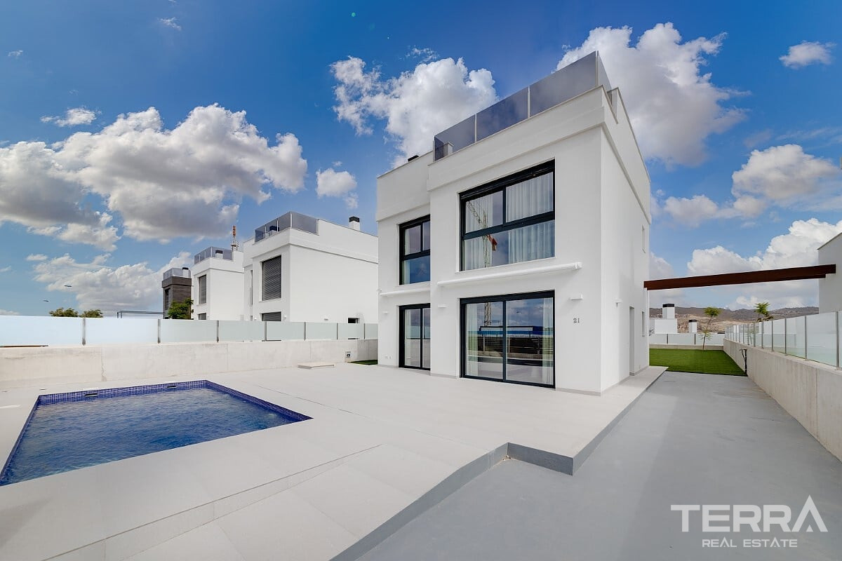 Sea View Villas for Sale in Mutxamel, Costa Blanca, Spain - 122783