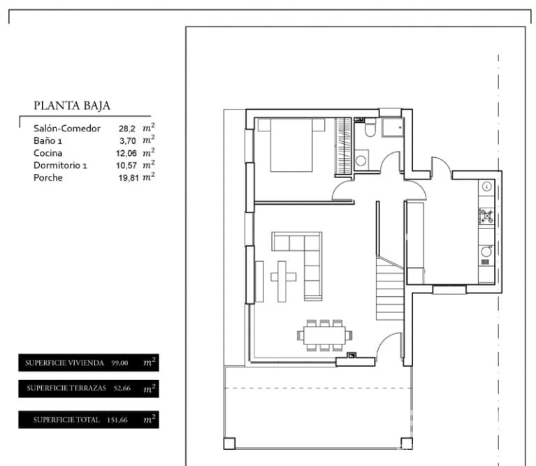 İspanya, Costa Blanca, Santa Pola’da Özel Havuzlu Satılık Villa - 120923