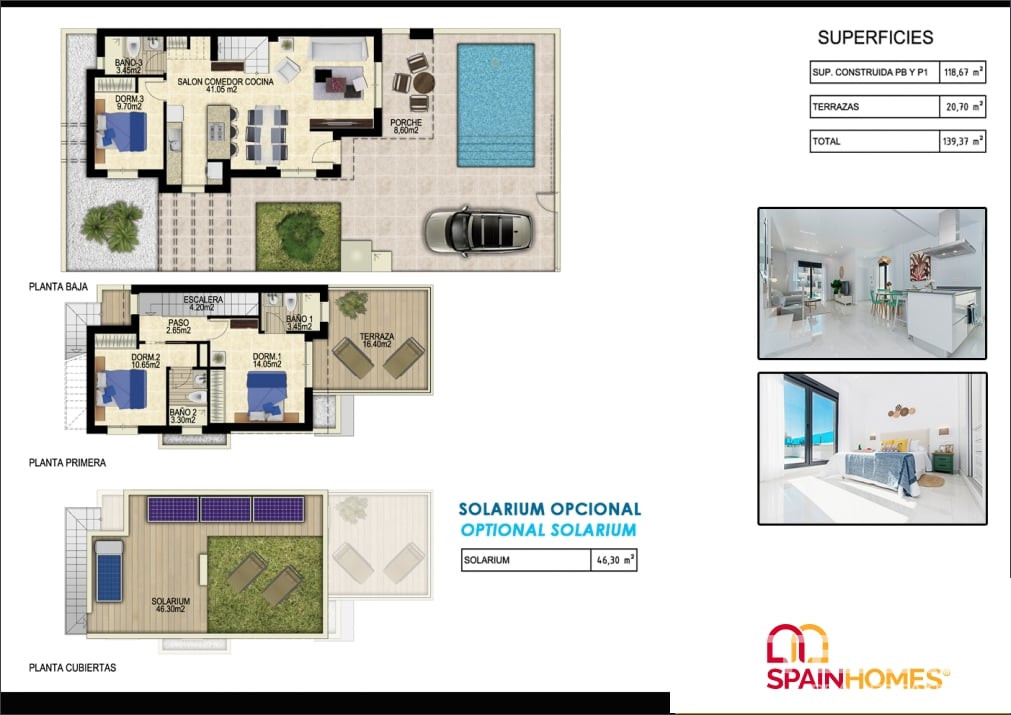 Golf Villas for Sale in Bigastro, Costa Blanca, Spain - 120998