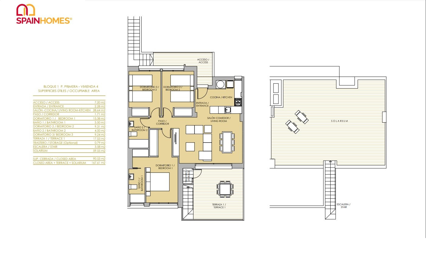 Golf Apartments for Sale in Orihuela, Costa Blanca, Spain - 121034