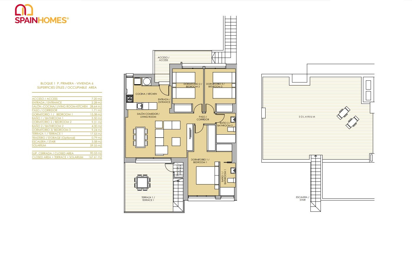 Golf Apartments for Sale in Orihuela, Costa Blanca, Spain - 121036