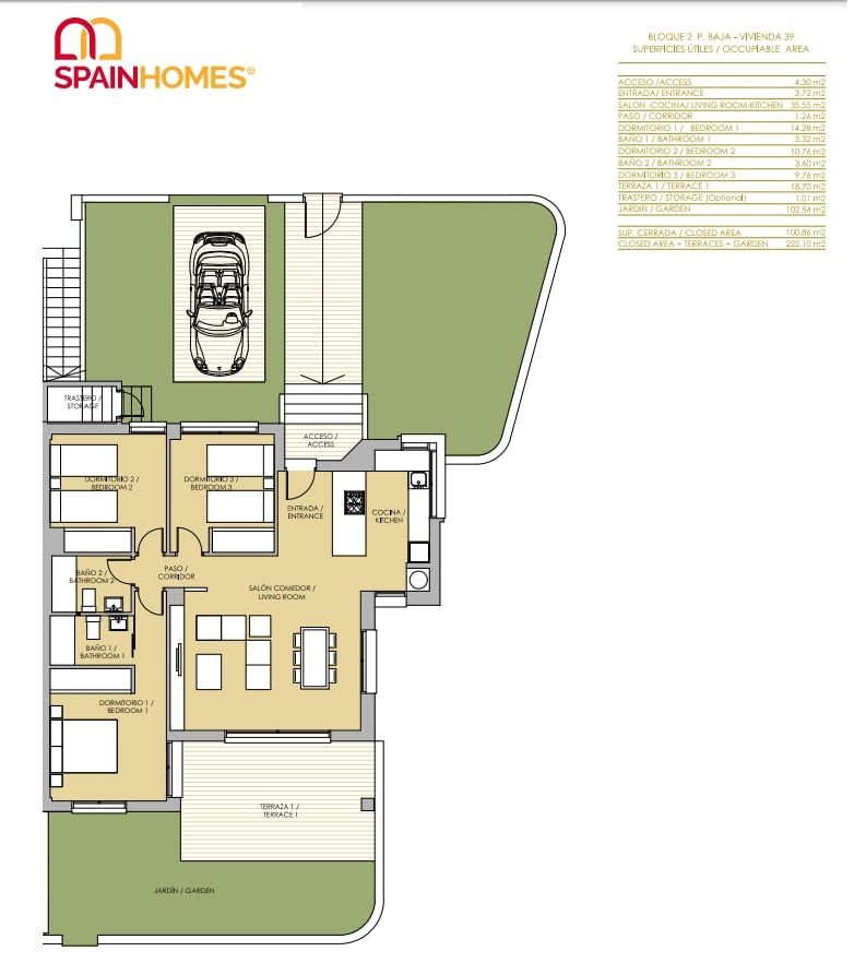 Golf Apartments for Sale in Orihuela, Costa Blanca, Spain - 121043