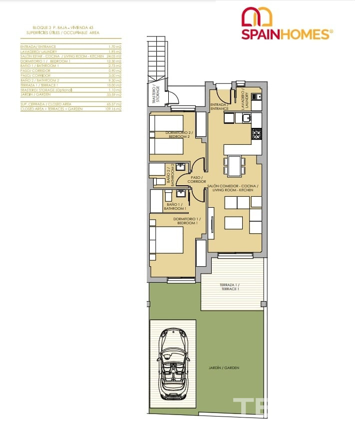 Golf Apartments for Sale in Orihuela, Costa Blanca, Spain - 121047