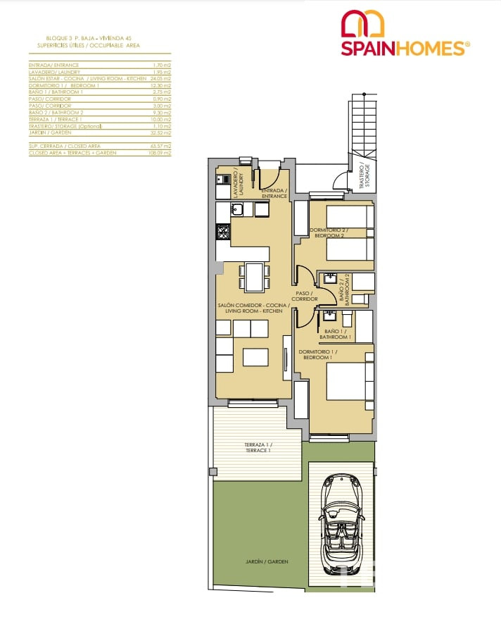 Golf Apartments for Sale in Orihuela, Costa Blanca, Spain - 121049