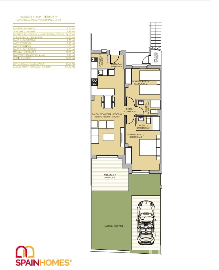Golf Apartments for Sale in Orihuela, Costa Blanca, Spain - 121052