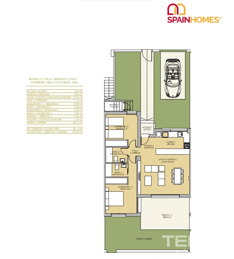 Golf Apartments for Sale in Orihuela, Costa Blanca, Spain - 121058