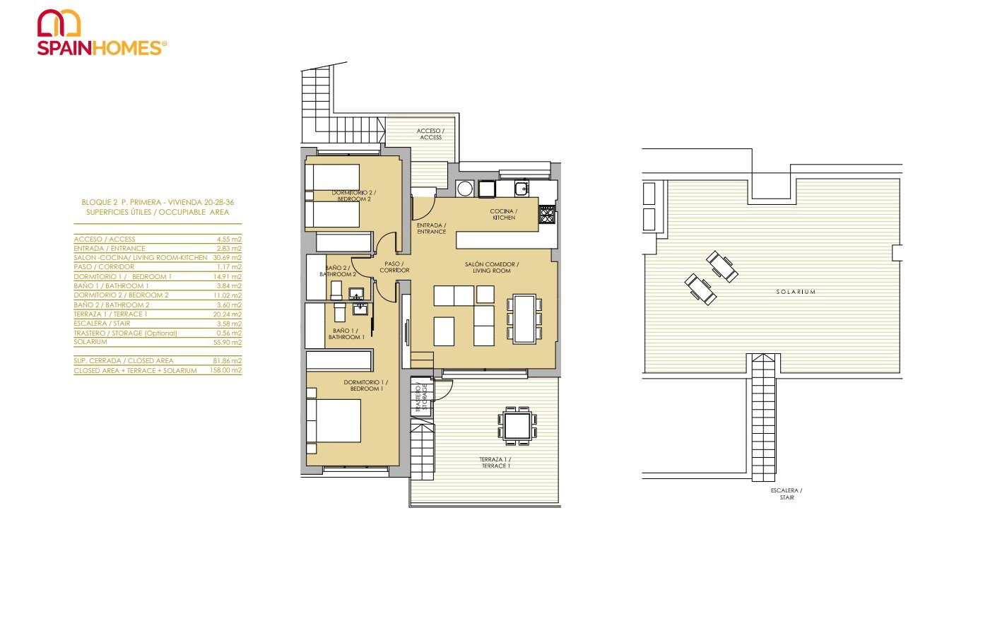 Golf Apartments for Sale in Orihuela, Costa Blanca, Spain - 121065