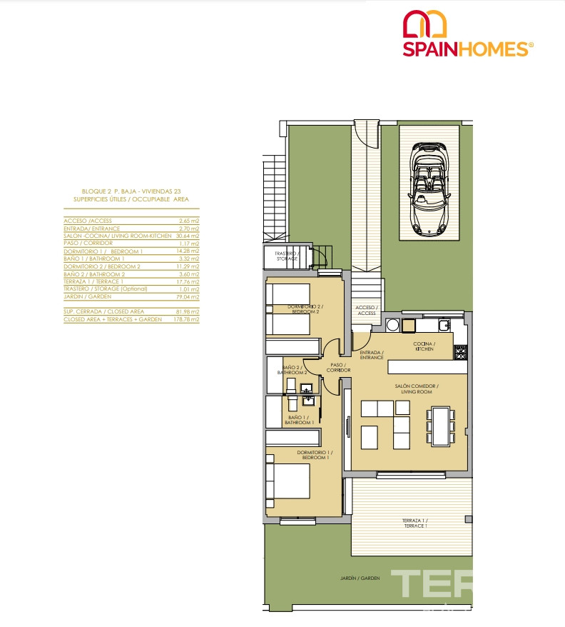 Golf Apartments for Sale in Orihuela, Costa Blanca, Spain - 121067