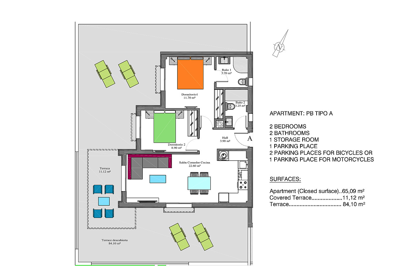 Golf Apartments for Sale in Orihuela, Costa Blanca, Spain - 121104