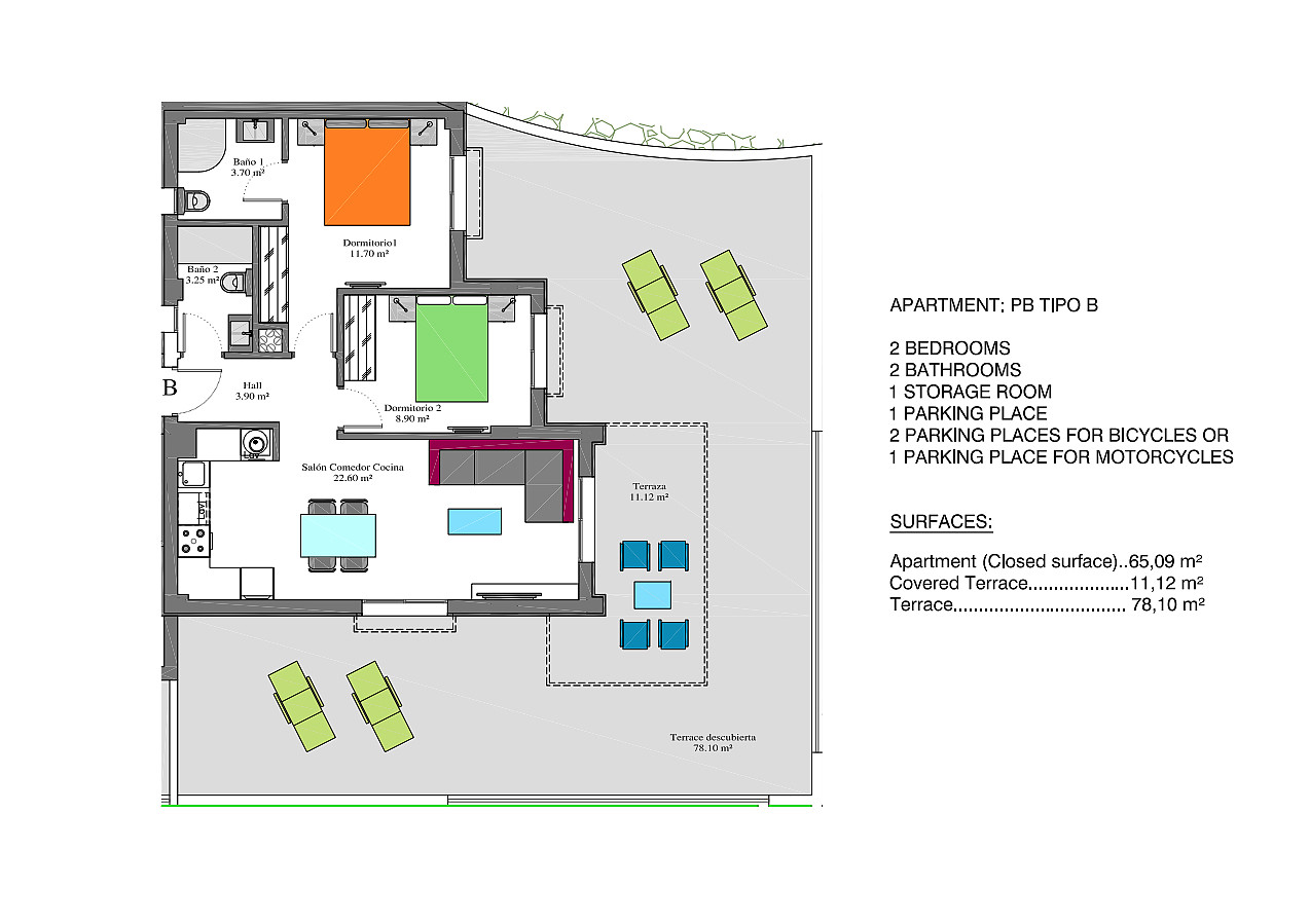 Golf Apartments for Sale in Orihuela, Costa Blanca, Spain - 121105