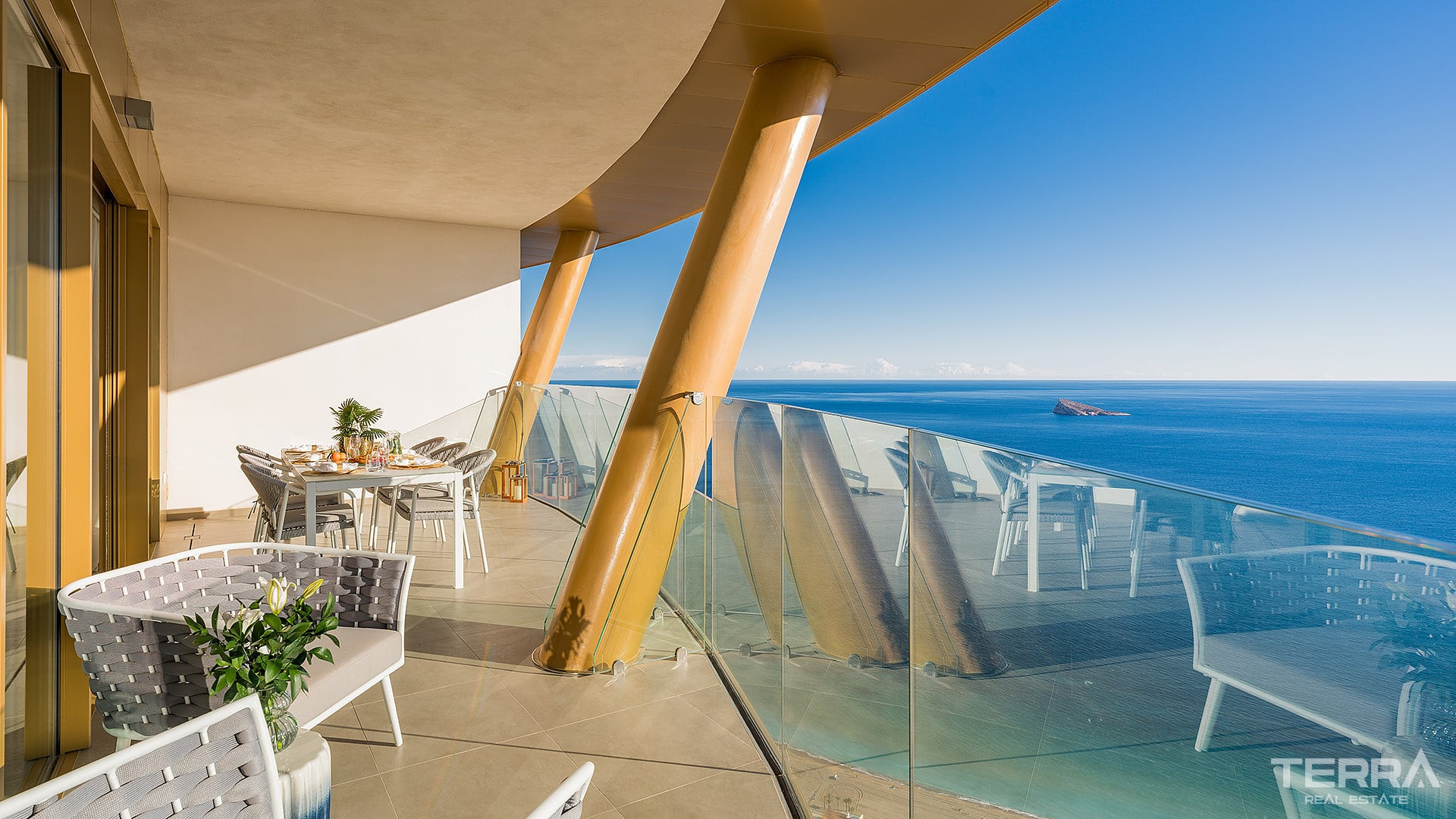 İspanya, Benidorm, Costa Blanca'da Satılık Deniz Manzaralı Daireler - 121254