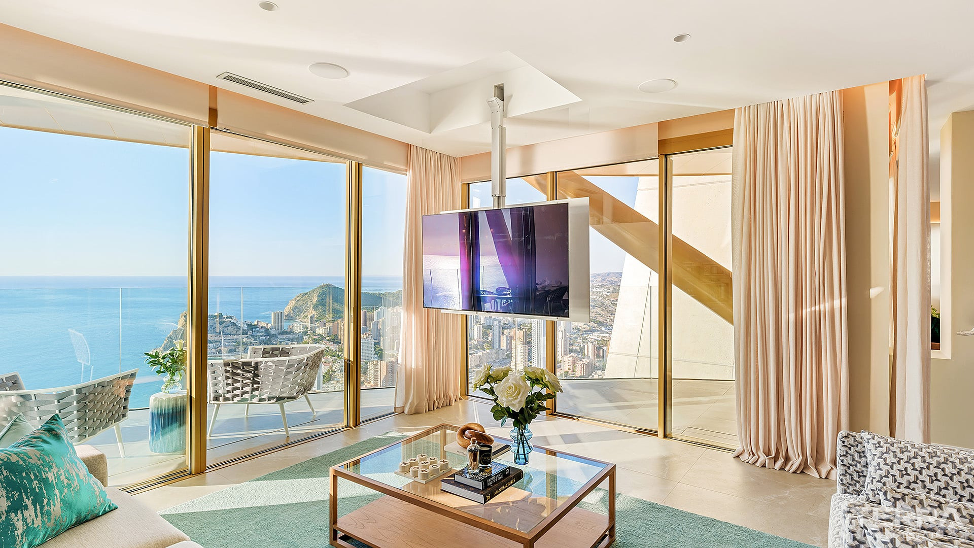 İspanya, Benidorm, Costa Blanca'da Satılık Deniz Manzaralı Daireler - 121263