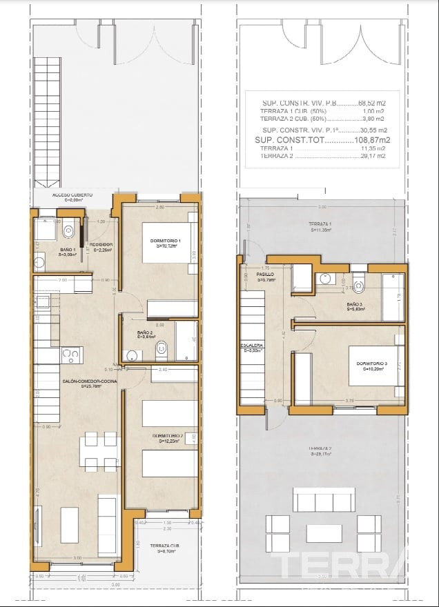 Villas for Sale in Pilar de la Horadada, Costa Blanca, Spain - 121303