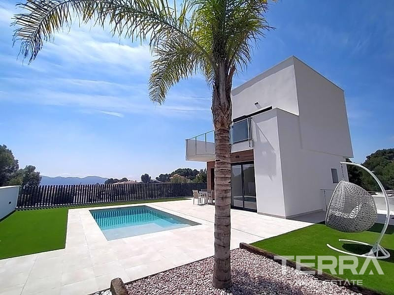Sea View Villas for Sale in La Nucía, Costa Blanca, Spain - 121334