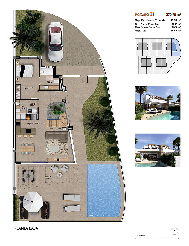 Golf Villas for Sale in Monforte del Cid, Costa Blanca, Spain - 121413
