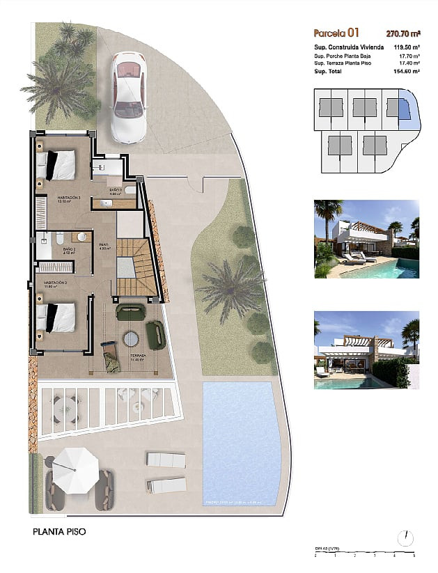 Golf Villas for Sale in Monforte del Cid, Costa Blanca, Spain - 121414