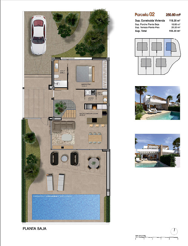 Golf Villas for Sale in Monforte del Cid, Costa Blanca, Spain - 121415