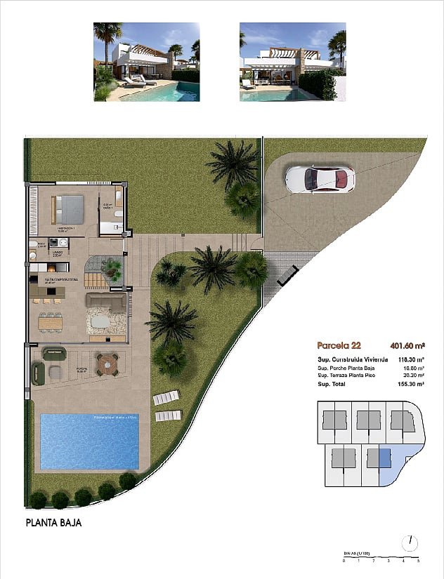 Golf Villas for Sale in Monforte del Cid, Costa Blanca, Spain - 121417