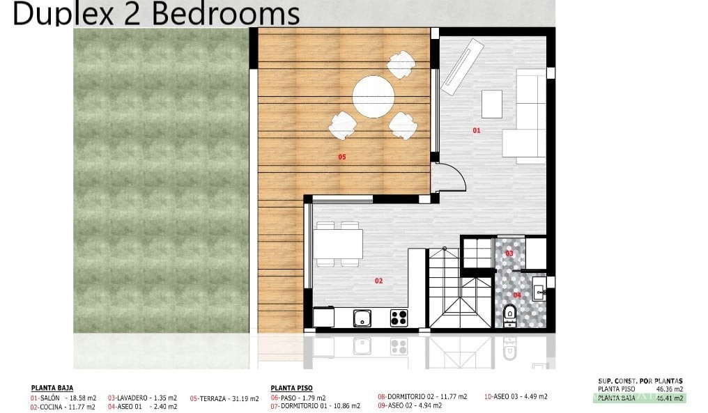 Golf Apartments for Sale in Monforte del Cid, Costa Blanca, Spain - 121454
