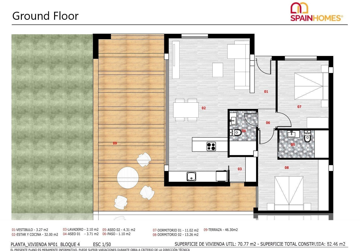 Golf Apartments for Sale in Monforte del Cid, Costa Blanca, Spain - 121455
