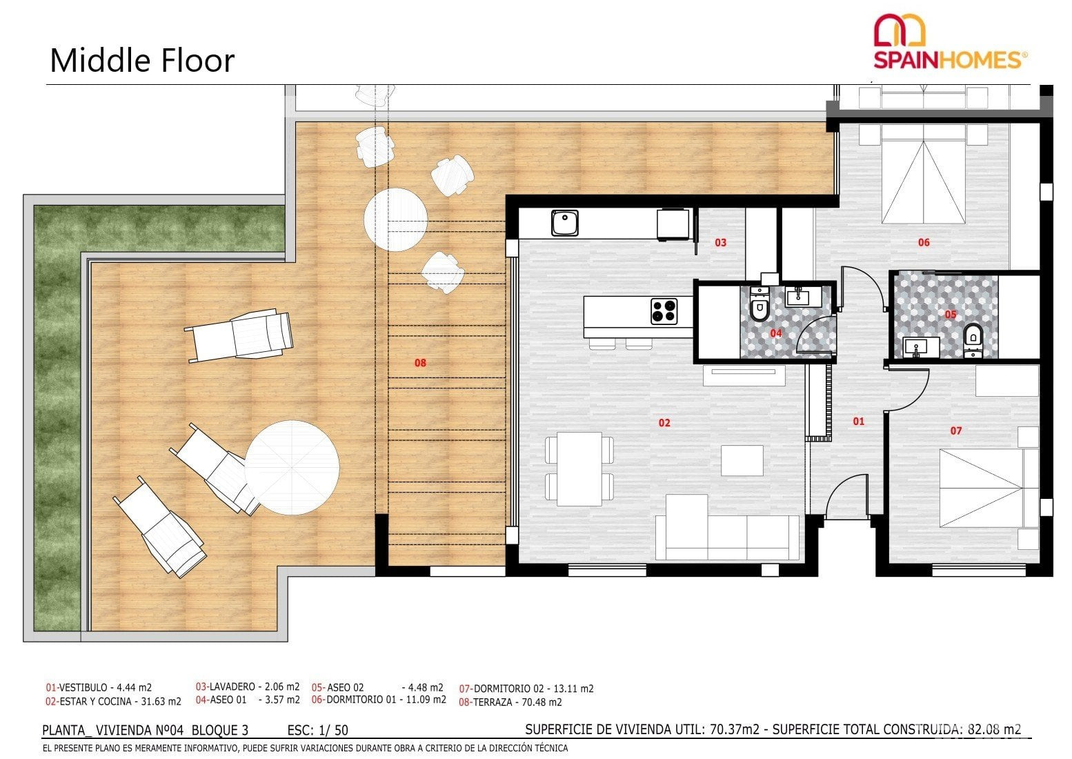 Golf Apartments for Sale in Monforte del Cid, Costa Blanca, Spain - 121456