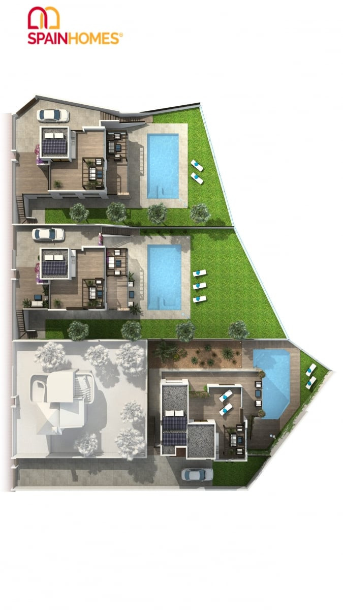 Golf Villas for Sale in Rojales, Costa Blanca, Spain - 121596
