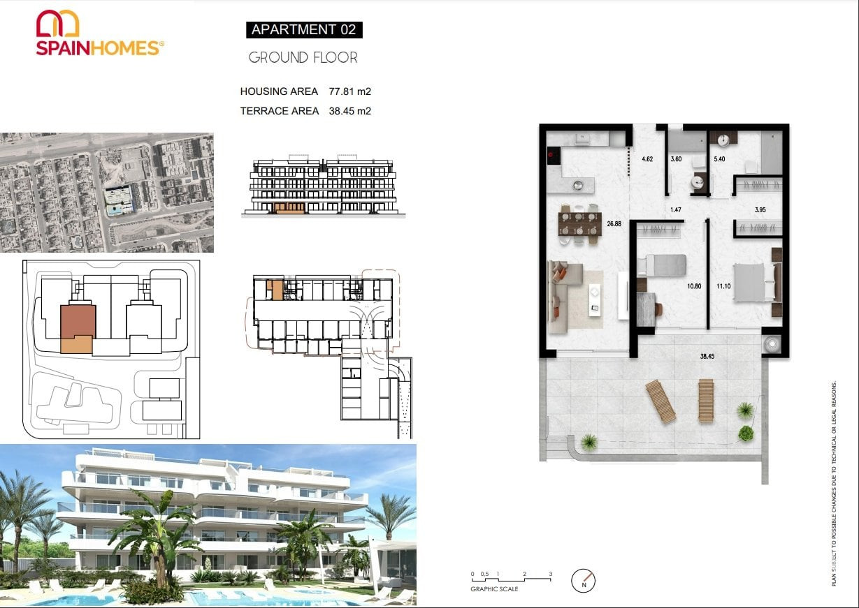 Apartments for Sale in Orihuela, Costa Blanca, Spain - 121683