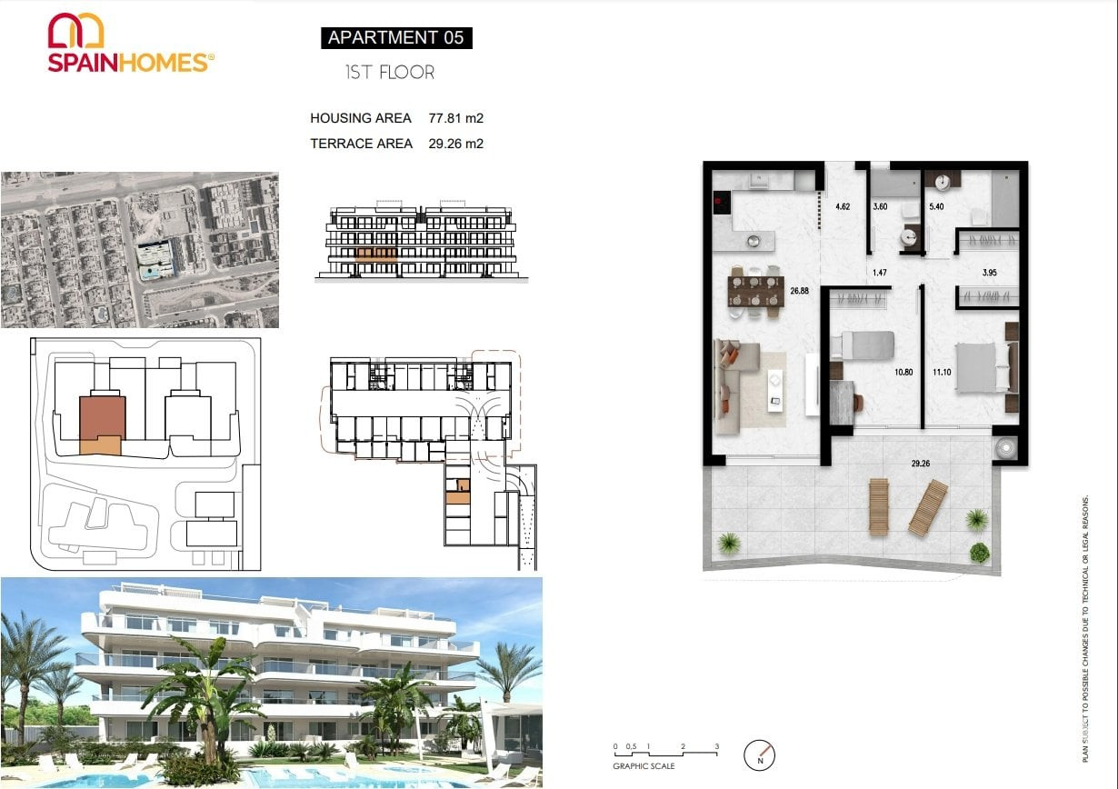 Apartments for Sale in Orihuela, Costa Blanca, Spain - 121686
