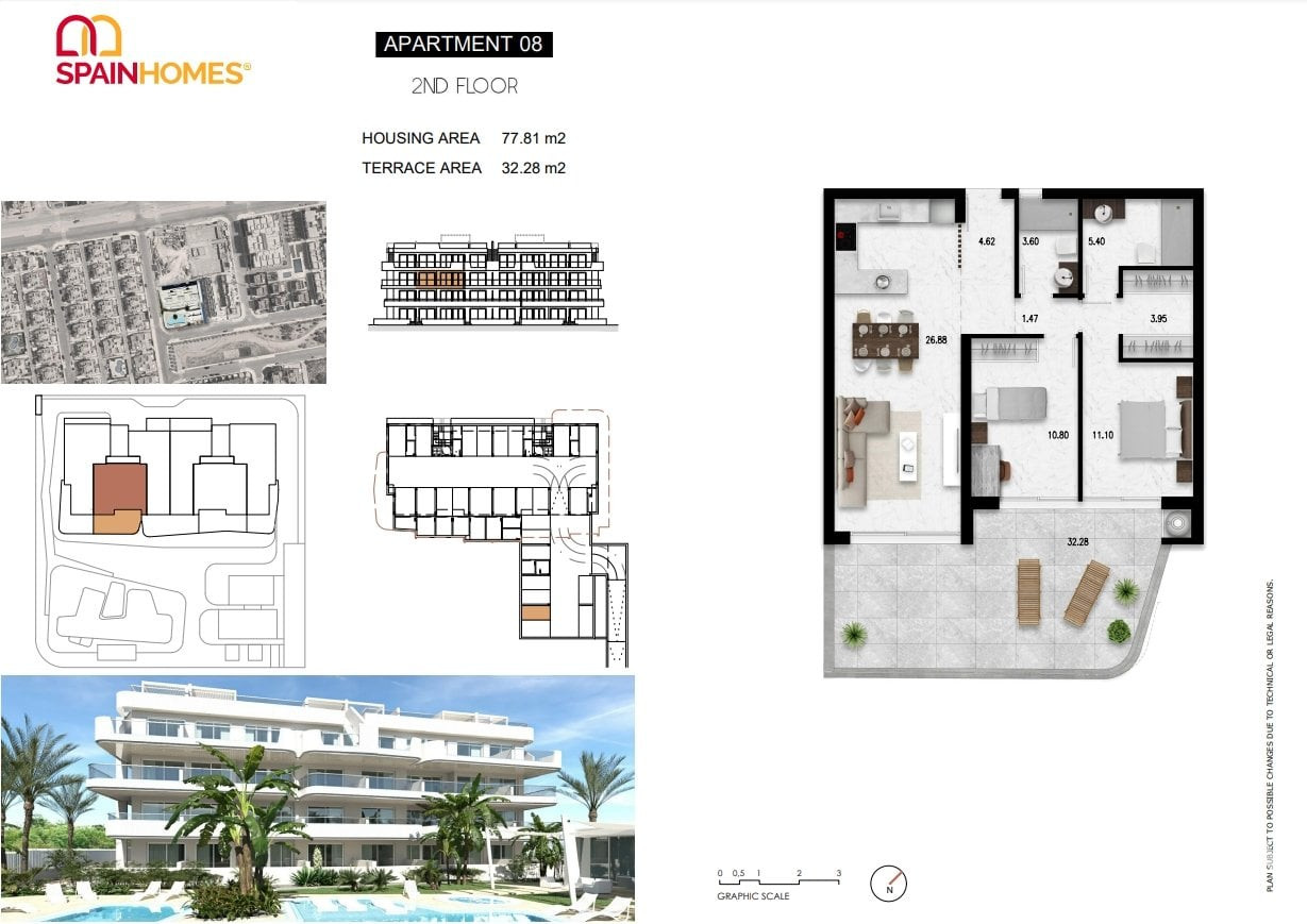 Apartments for Sale in Orihuela, Costa Blanca, Spain - 121689