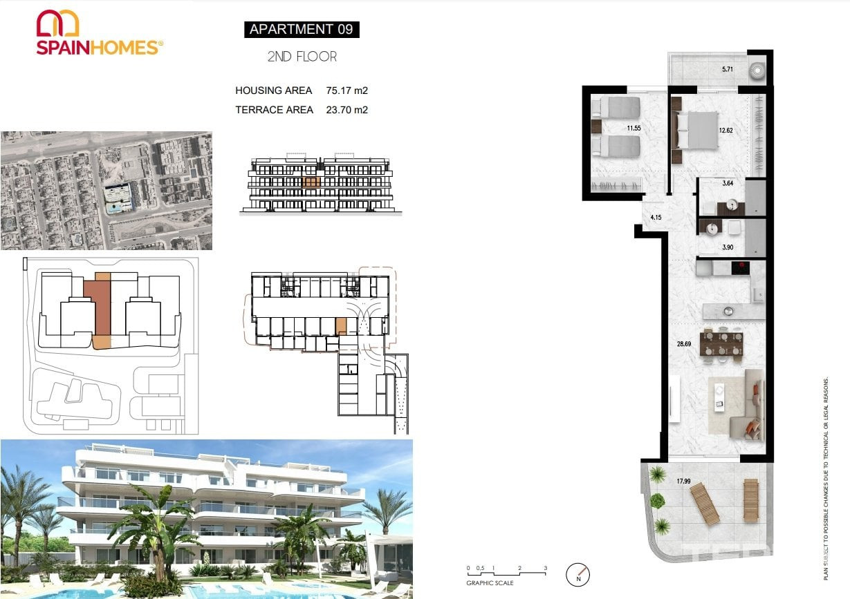 Apartments for Sale in Orihuela, Costa Blanca, Spain - 121690