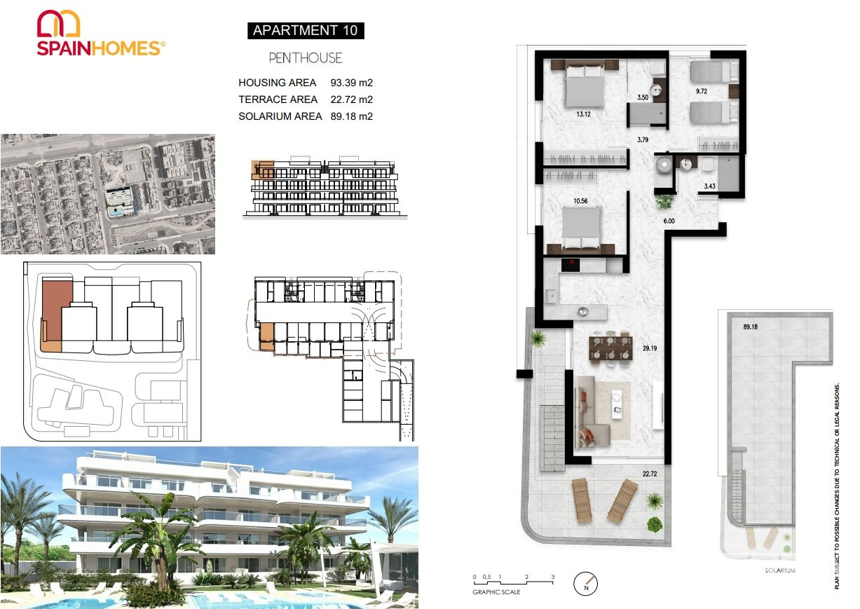 Apartments for Sale in Orihuela, Costa Blanca, Spain - 121691