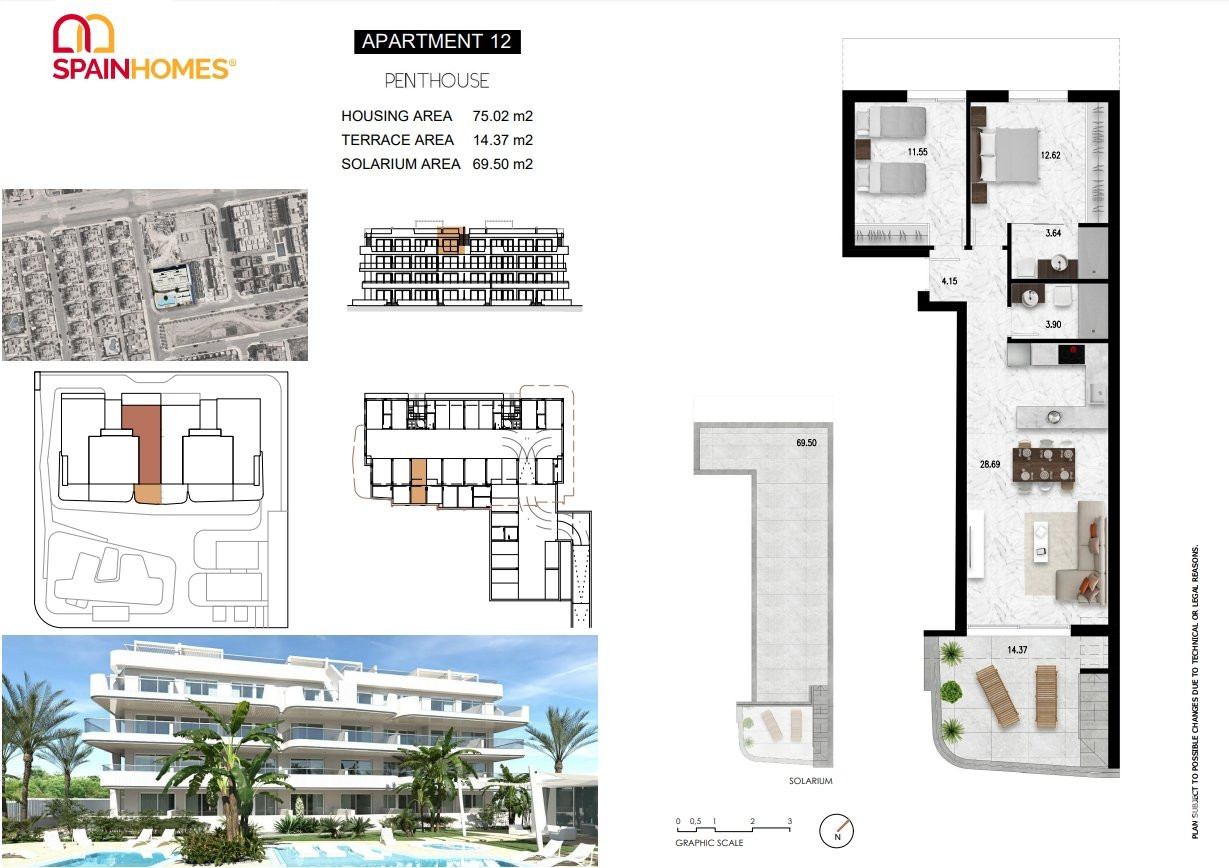 Apartments for Sale in Orihuela, Costa Blanca, Spain - 121693