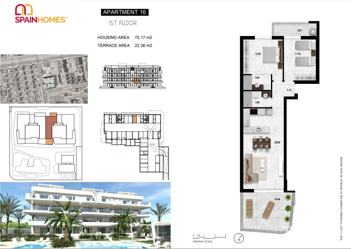 Apartments for Sale in Orihuela, Costa Blanca, Spain - 121697
