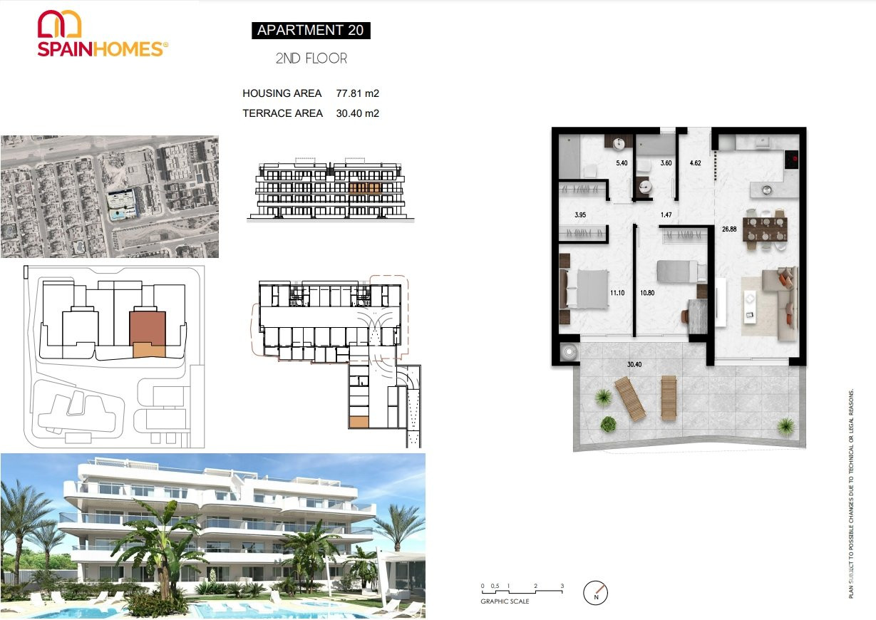 Apartments for Sale in Orihuela, Costa Blanca, Spain - 121701