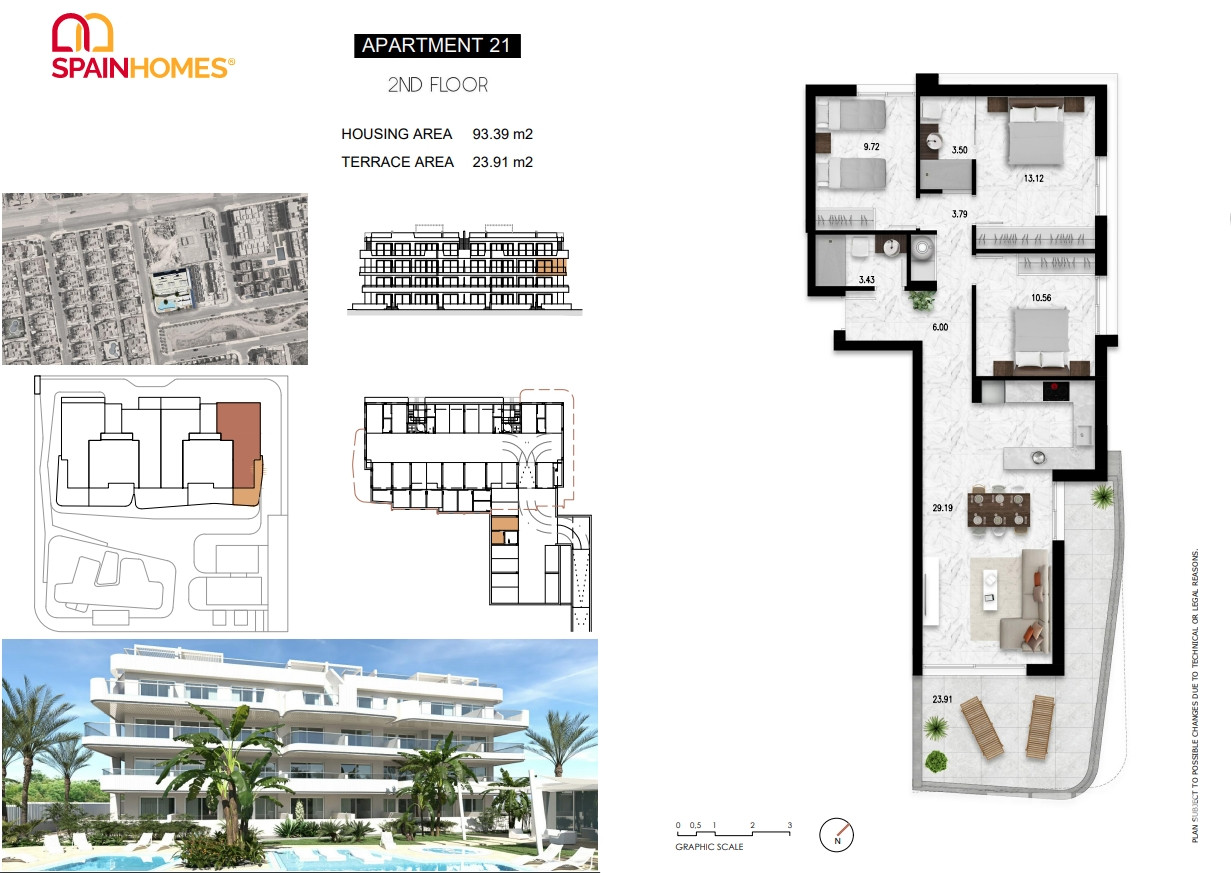 Apartments for Sale in Orihuela, Costa Blanca, Spain - 121702