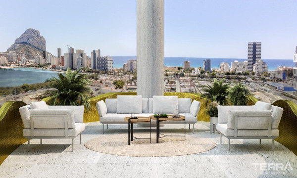 Sea View Apartments for Sale in Calpe, Costa Blanca, Spain