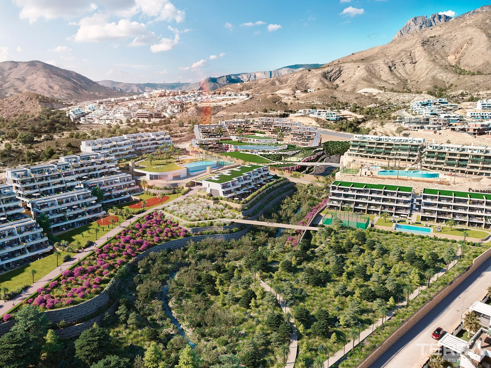 İspanya, Costa Blanca, Finestrat’ta Satılık Deniz Manzaralı Daireler - 121778