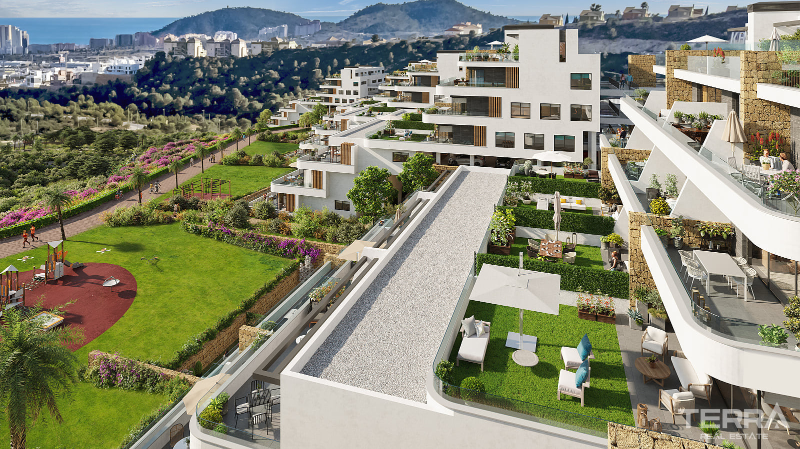 İspanya, Costa Blanca, Finestrat’ta Satılık Deniz Manzaralı Daireler - 121781