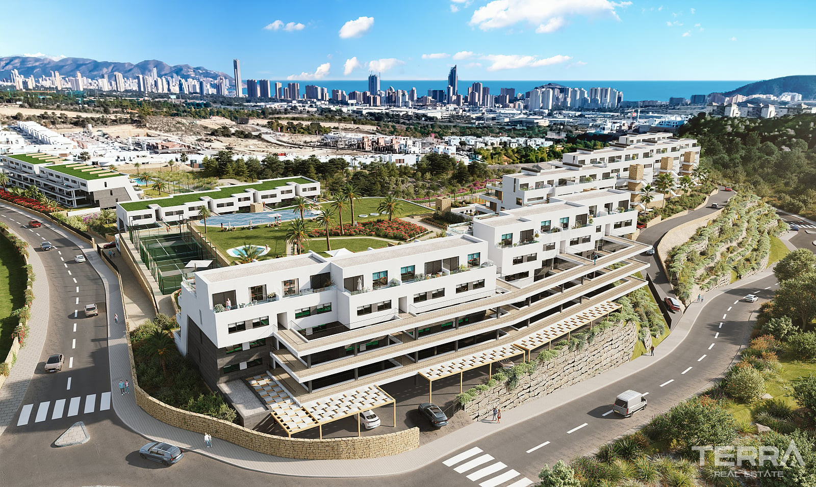 İspanya, Costa Blanca, Finestrat’ta Satılık Deniz Manzaralı Daireler - 121783