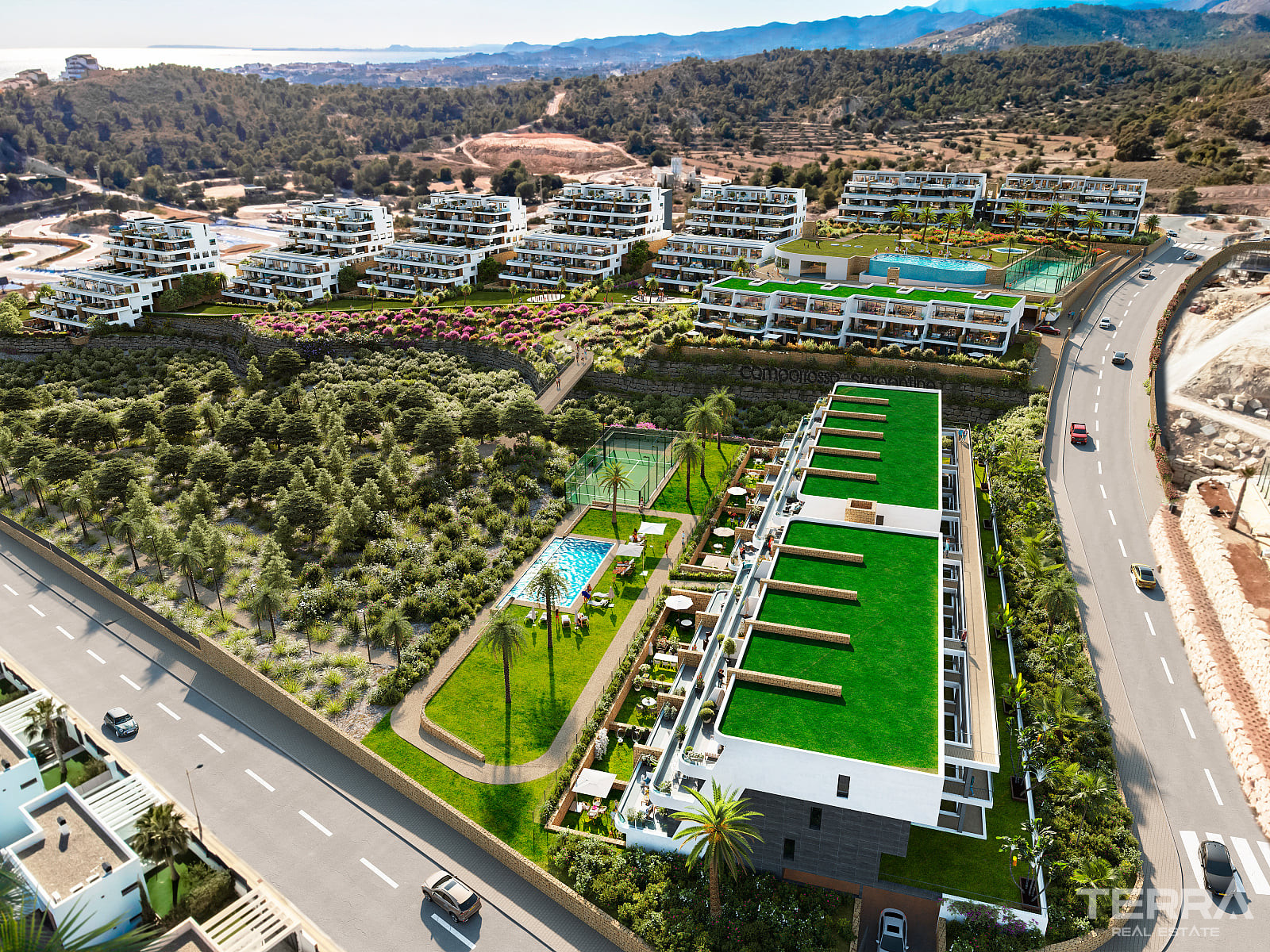 İspanya, Costa Blanca, Finestrat’ta Satılık Deniz Manzaralı Daireler - 121785