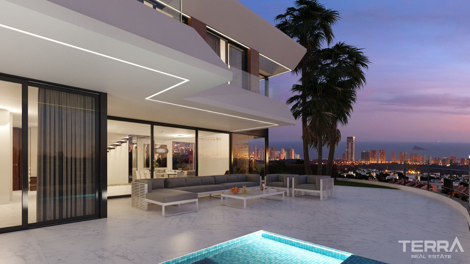 İspanya, Costa Blanca, Finestrat’ta Satılık Deniz Manzaralı Villa - 121838