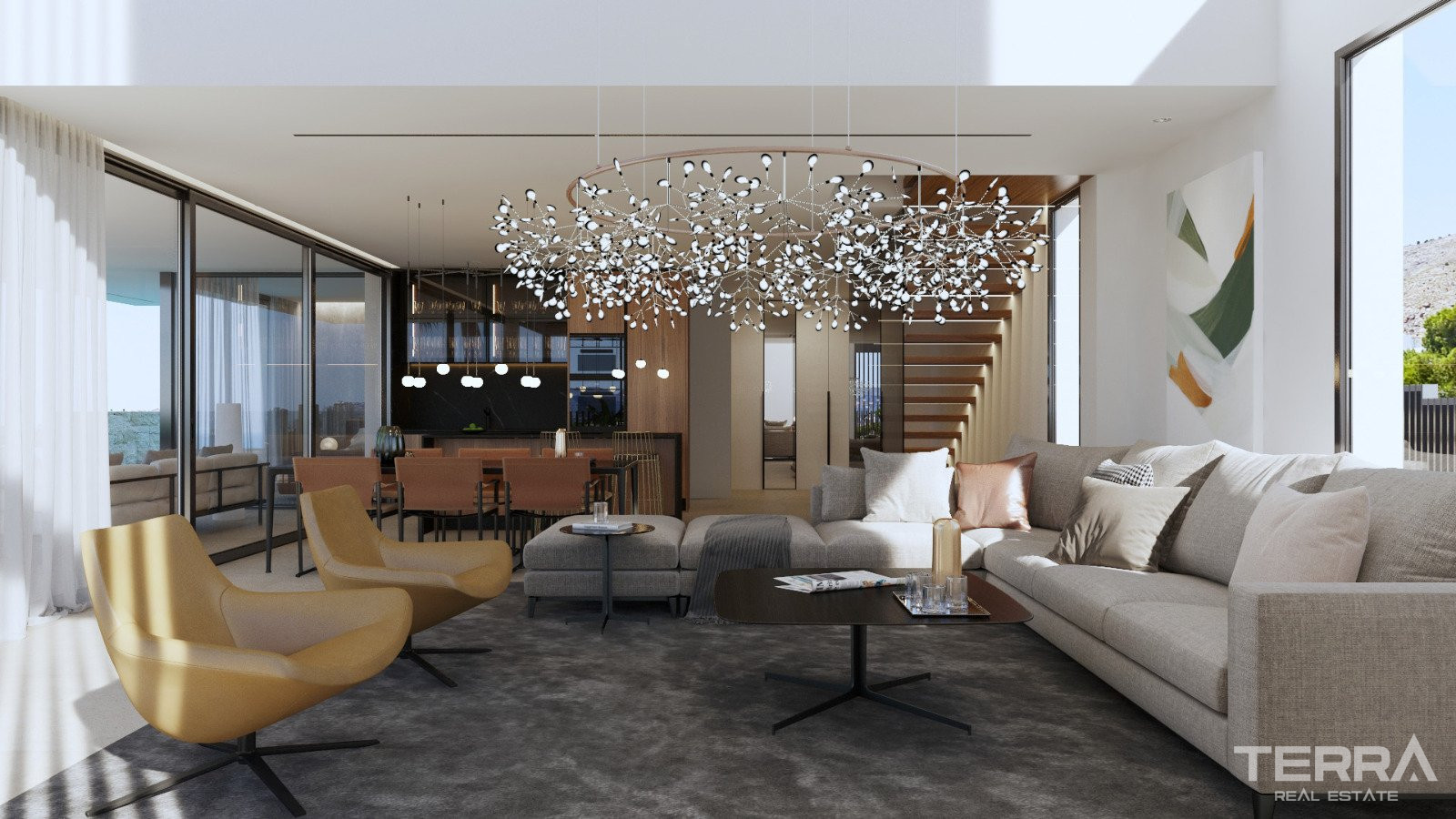 İspanya, Costa Blanca, Finestrat’ta Satılık Deniz Manzaralı Villa - 121845