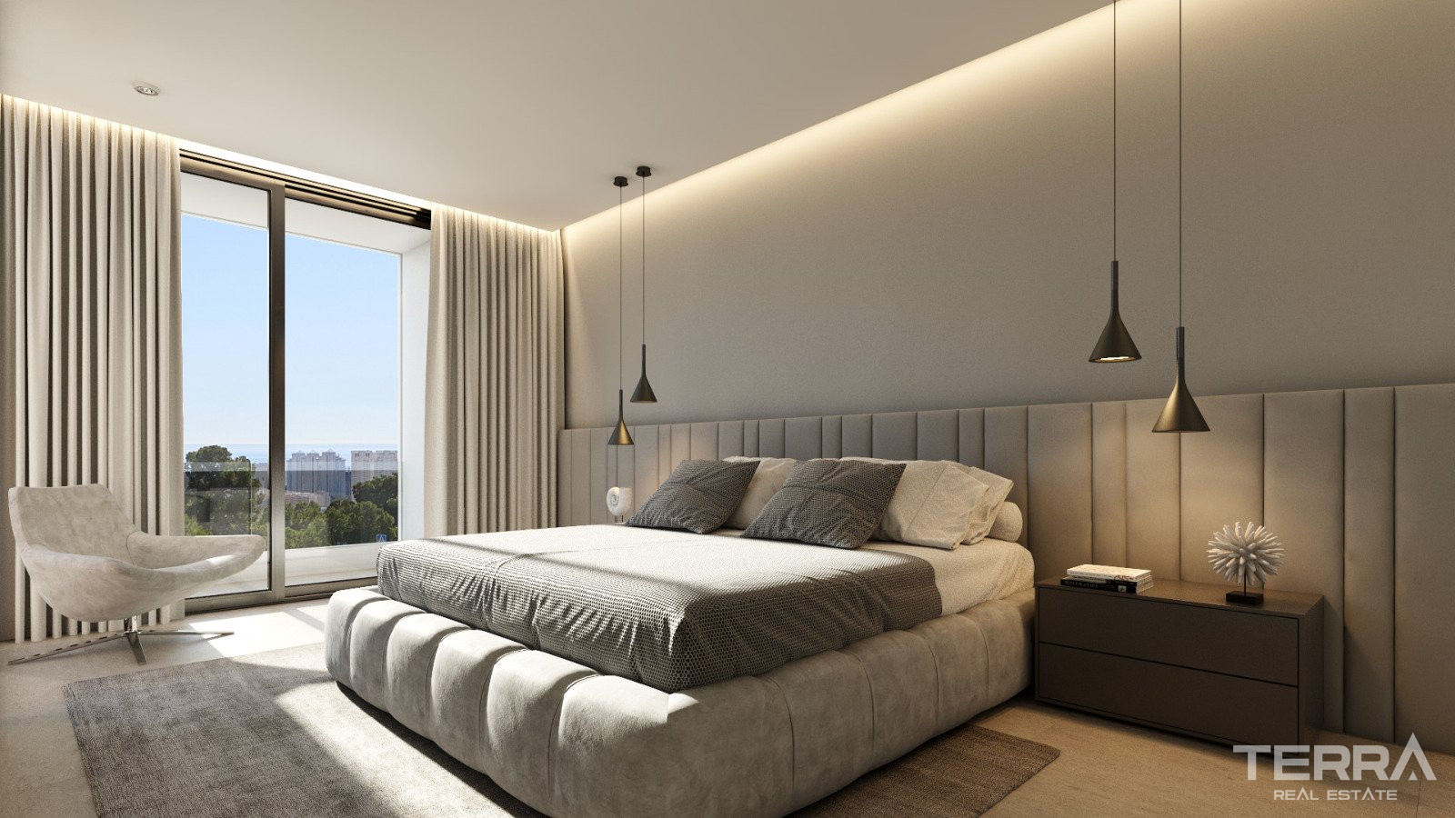 İspanya, Costa Blanca, Finestrat’ta Satılık Deniz Manzaralı Villa - 121848