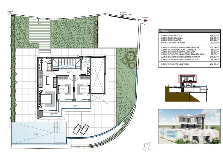İspanya, Costa Blanca, Finestrat’ta Satılık Deniz Manzaralı Villa - 121854