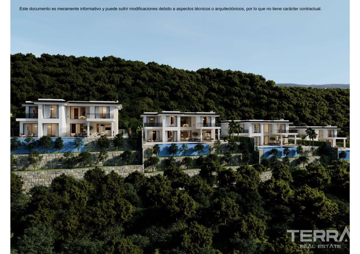 İspanya, Costa Blanca, Finestrat’ta Satılık Deniz Manzaralı Villalar - 121857
