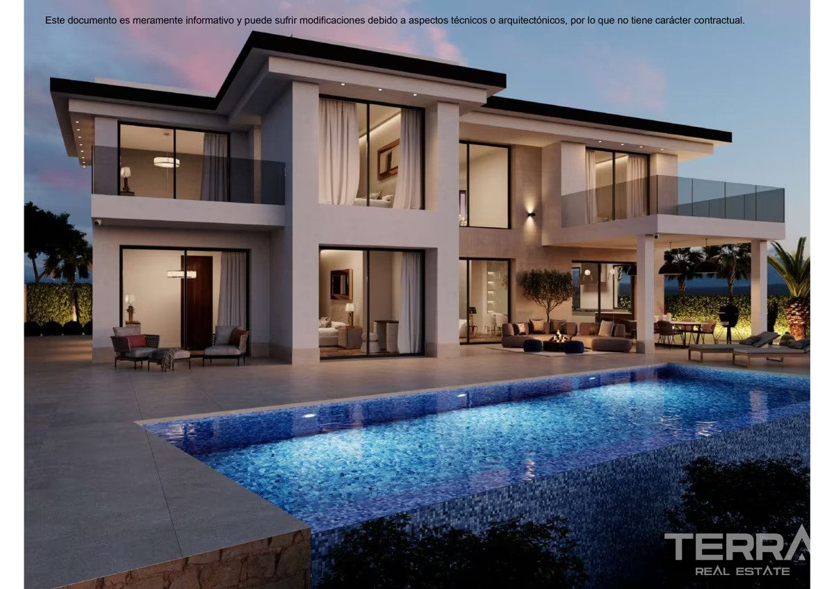 İspanya, Costa Blanca, Finestrat’ta Satılık Deniz Manzaralı Villalar - 121860