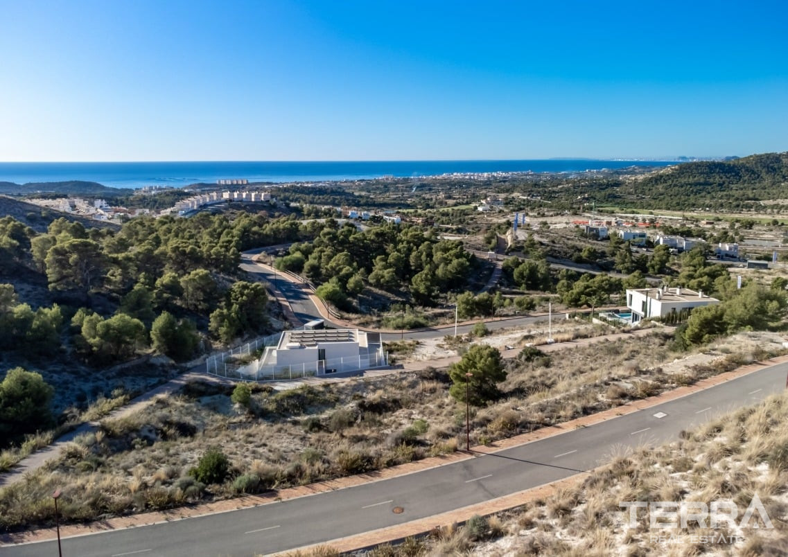 İspanya, Costa Blanca, Finestrat’ta Satılık Deniz Manzaralı Villalar - 121861