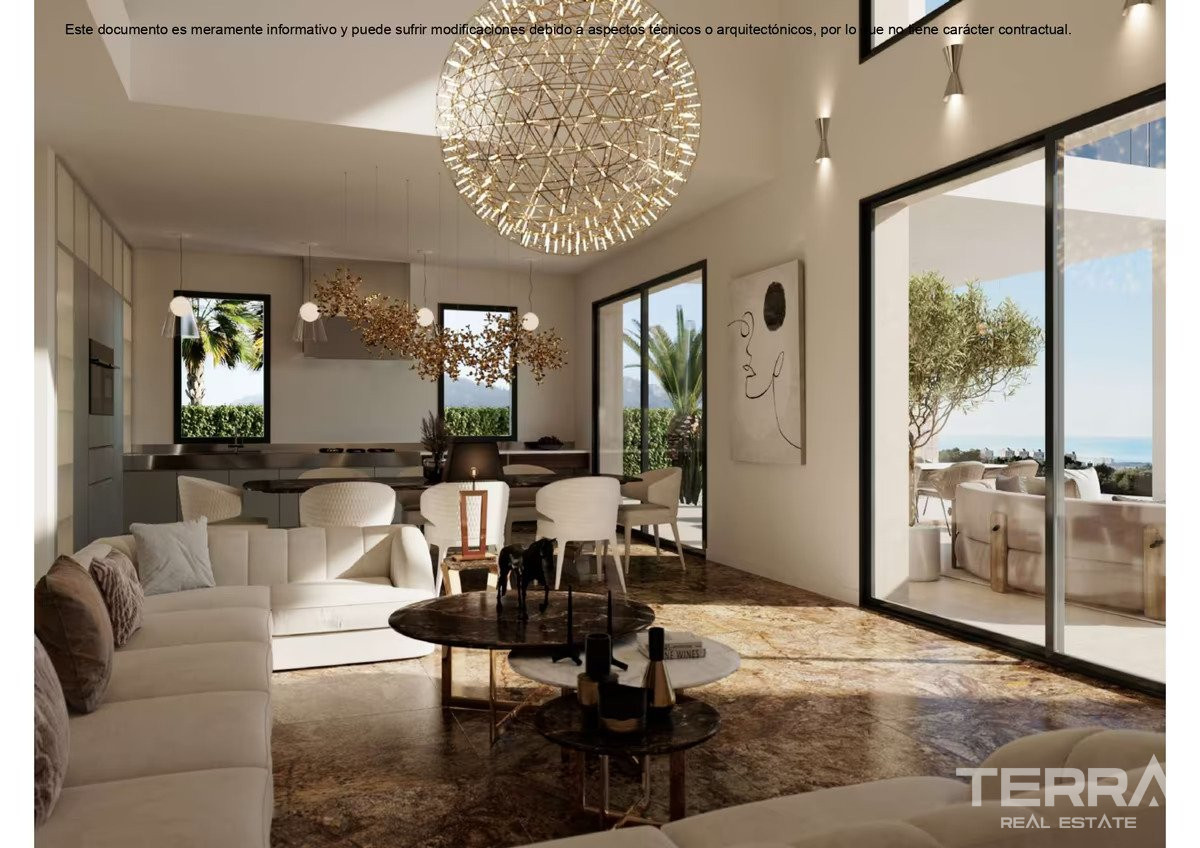 İspanya, Costa Blanca, Finestrat’ta Satılık Deniz Manzaralı Villalar - 121864
