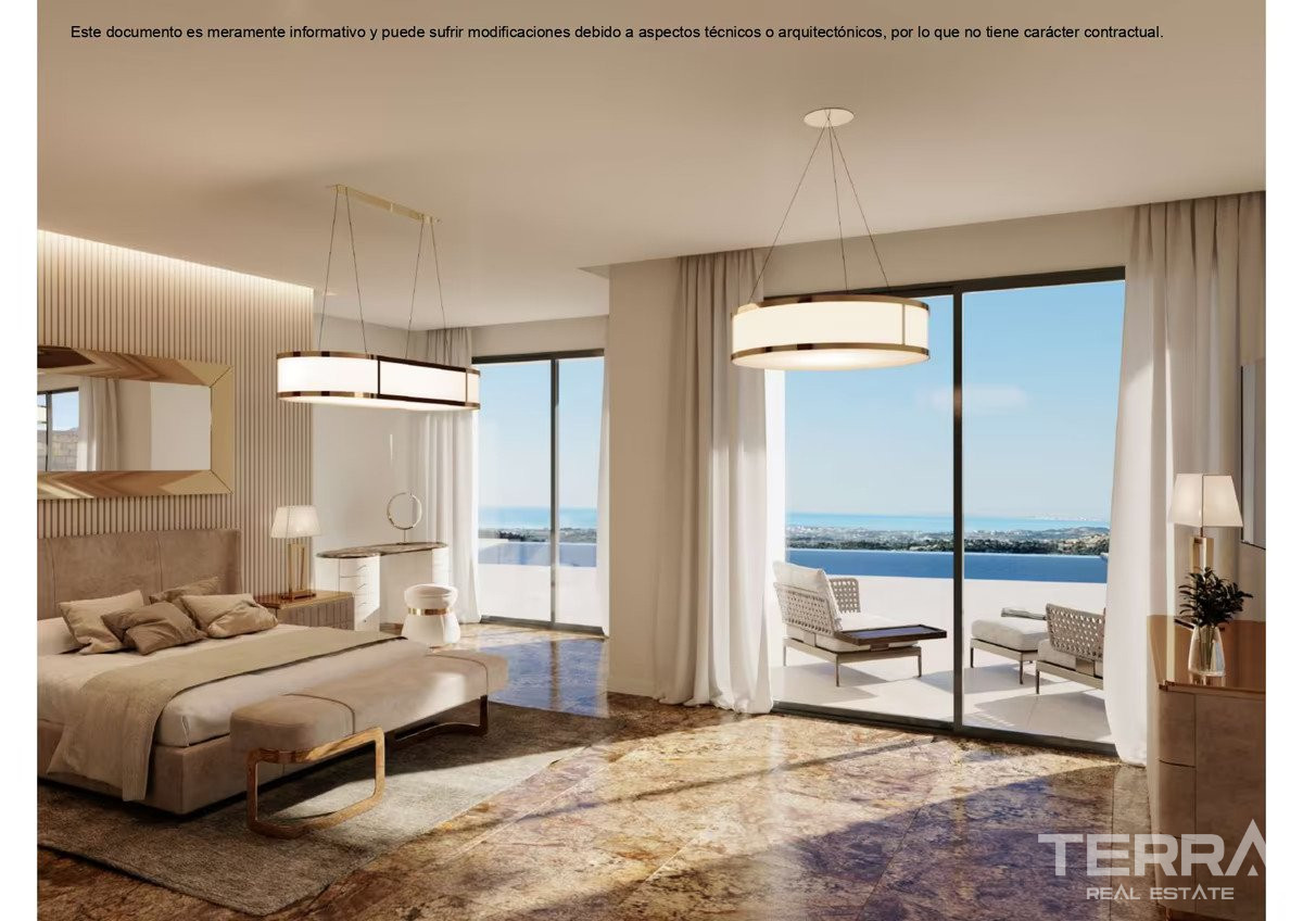 İspanya, Costa Blanca, Finestrat’ta Satılık Deniz Manzaralı Villalar - 121866